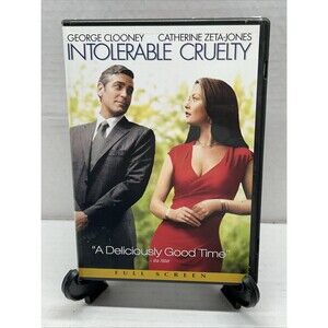 Intolerable Cruelty (DVD) Full Screen, PG-13, Universal Pictures, Region 1